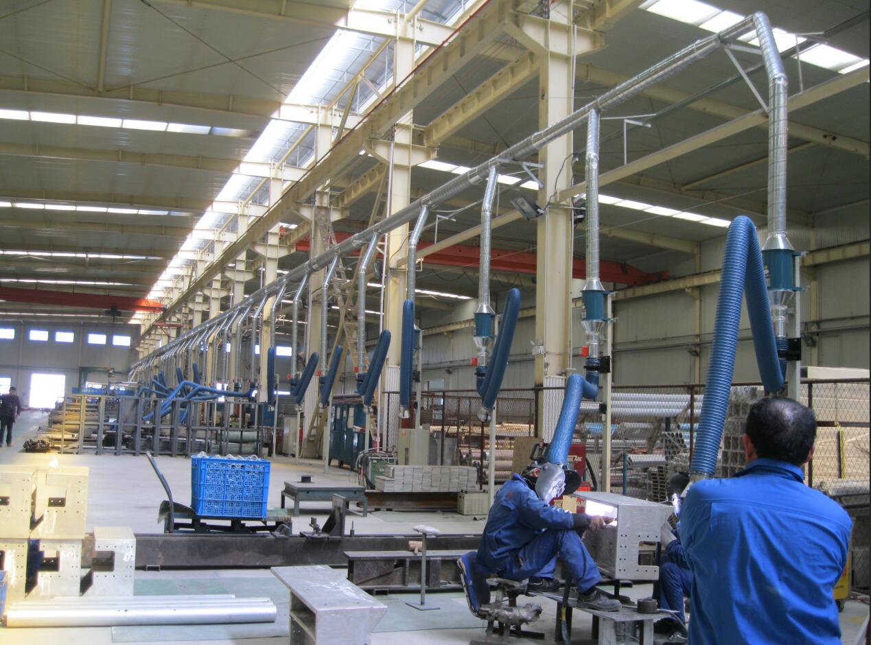 車(chē)間多工位煙氣粉塵收集