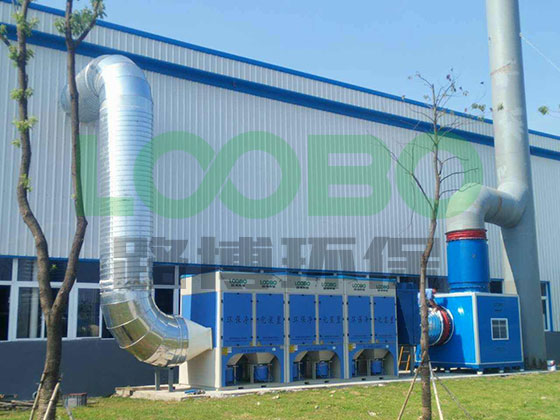 江西江鈴專(zhuān)用車(chē)輛廠焊煙除塵項(xiàng)目竣工