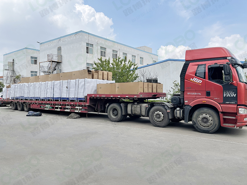 路博環(huán)保移動(dòng)式焊煙凈化器發(fā)往江蘇某重工企業(yè)